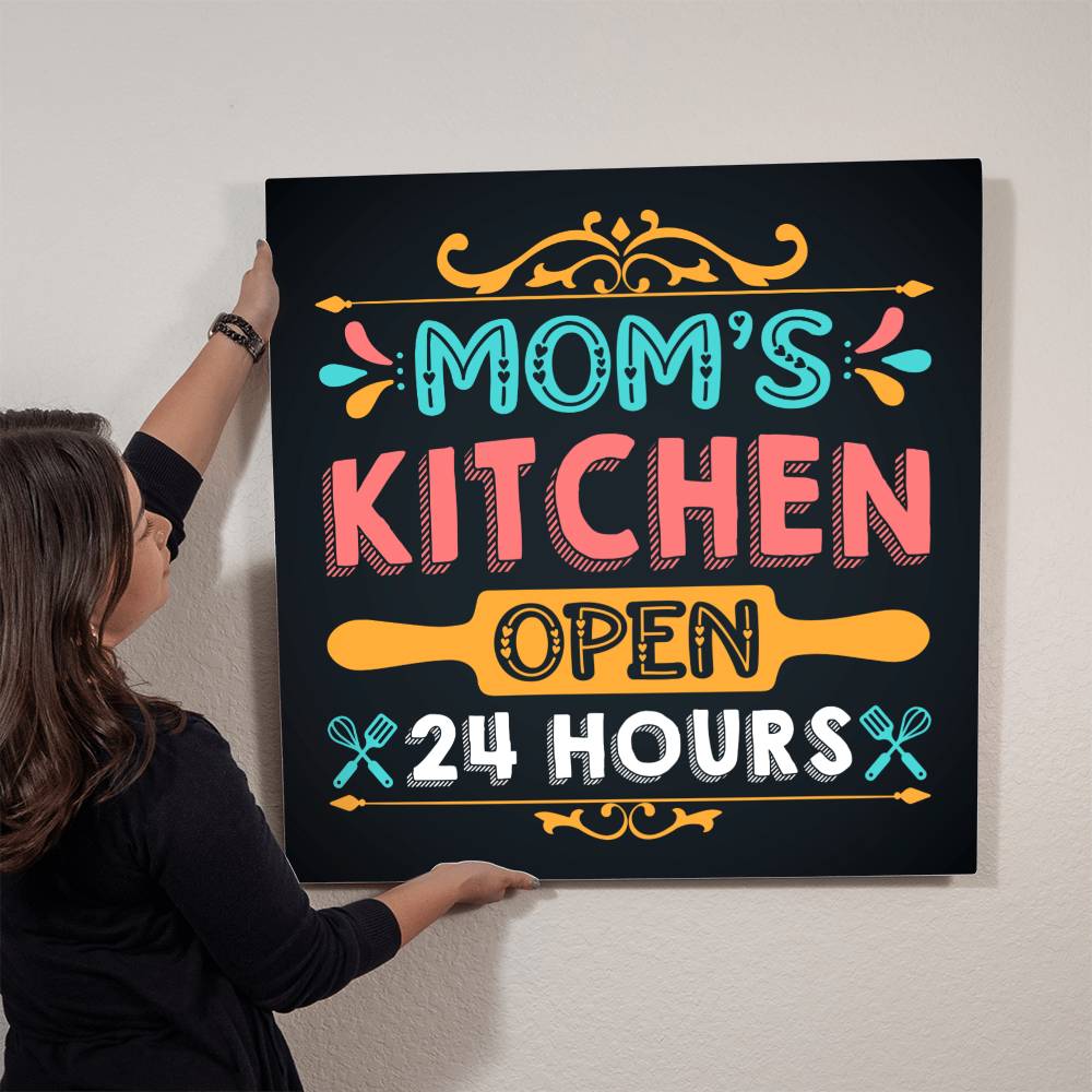 MoM Kitchen High Gloss Metal Art Print